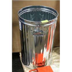 STEEL GARBAGE CAN
