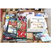 Image 1 : PALLET OF OFFICE SUPPLIES, ARTS & CRAFT SUPPLIES,