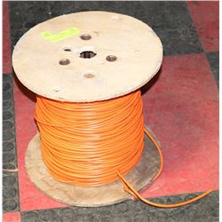 ROLL OF FIBER OPTIC WIRE APPROX 500 FT