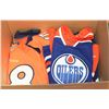 Image 1 : LOT OF 4 JERSEYS INCLUDING OILERS, BRONCOS