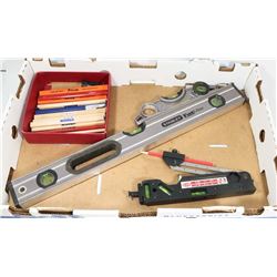 FLAT W/STANLEY FAT MAX LEVELS (2) AND