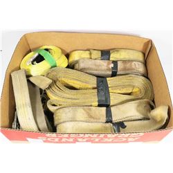 LARGE BOX FULL OF HEAVY DUTY LIFTING