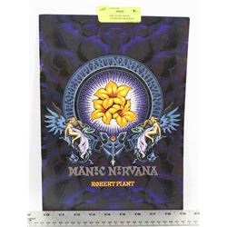 1990 ROBERT PLANT MANIC NIRVANA CONCERT PROGRAM