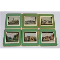 SET OF SHERATON BRITISH HISTORIC SITE COASTER