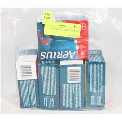 LOT OF AERIUS ALLERGY MEDICINE