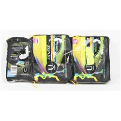 3 ASSORTED PACKS OF U BY KOTEX FITNESS PADS