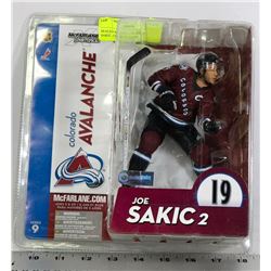 SEALED MCFARLANE NHL FIGURE SAKIC, CHASE VARIANT
