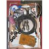 Image 1 : LARGE FLAT OF WELDER'S ACCESSORIES -