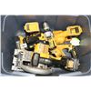 Image 1 : BOX OF DEWLT 20V CORDLESS POWER TOOLS INCLUDING,