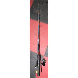 SET OF 2 FISHING RODS, OLYMPIC NO.36 ROD AND REEL