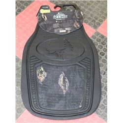 SET OF 2 HEAVY MOSSY OAK VEHICLE FLOOR MATS