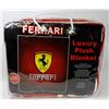 Image 1 : NEW "FERRARI" LUXURY PLUSH BLANKET