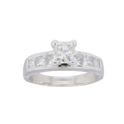 Platinum 1.70ctw Diamond Ring