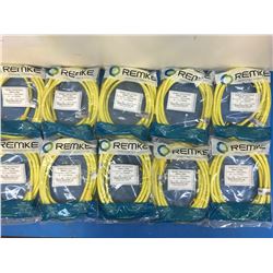 LOT REMKE INDUSTRIES 103C0120APN 3 POLE FEMALE MINI LINK W/ 12FT CORD