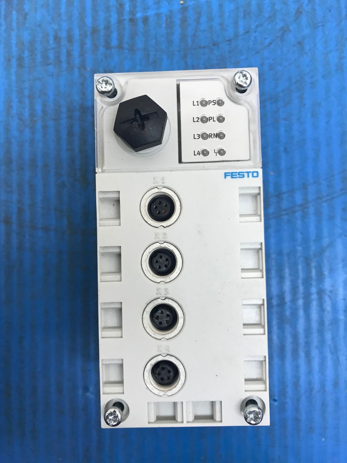 FESTO CPX-CP-4-FB / CPX-GE-EV Electrical Interface & Interlinking Block