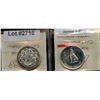 Image 2 : 1958 & 1967 Fifty Cents