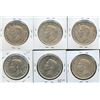 Image 2 : 1949 Silver Dollars - Lot of 6