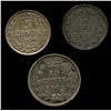 Image 1 : Lot of 3 Miscellaneous Canada/Newfoundland Coins