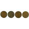 Image 2 : Lot of Four Blacksmith Tokens.