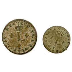 Lot of 2 French Coins.