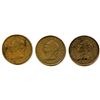Image 1 : Lot of Three Counterfeit Nova Scotia Half Penny Tokens.
