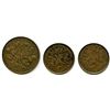 Image 2 : Lot of Three Nova Scotia Mayflower Tokens.