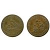 Image 2 : Lot of Two 1815 Commercial Change Half Penny Tokens.