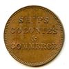 Image 2 : Lot of Two Ships Colonies & Commerce Half Penny Tokens.
