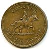 Image 2 : Br 985, CH-WE-13. Wellington 1813 One Penny, Cossack.