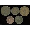 Image 1 : Lot of Five Wellington Tokens
