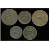 Image 2 : Lot of Five Wellington Tokens