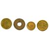Image 2 : Lot of Four Ontario Tokens.
