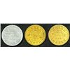 Image 2 : Lot of Three Pritchard & Andrews Tokens.