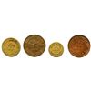 Image 1 : Lot of Four Ontario Tokens.