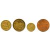 Image 2 : Lot of Four Ontario Tokens.