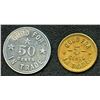 Image 2 : Lot of Two Ontario Tokens.