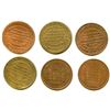 Image 2 : Lot of Six Post-Confederation Quebec Tokens.