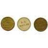 Image 1 : Lot of 3 Post-Confederation Quebec Tokens.