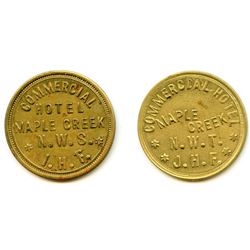 Lot of Two NWT Tokens.