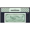 Image 2 : Bank of Canada $1, 1954 - Devil's Face Variety