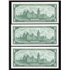 Image 2 : Bank of Canada $1, 1967 - Lot of 3 Consecutive Replacements