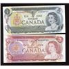 Image 1 : Bank of Canada $1 & $2 Low Serial Numbered Notes