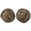 Image 1 : 1640 countermark on a 1551-C [Saint-Lo Mint] Henri II Douzain aux Croissants, Ciani 1305, Duplessy 9