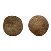 Image 1 : 1640 countermark on a 1573-G [Poitiers Mint] Charles IX Douzain aux Deux C Couronnes, Ciani 1384, Du