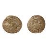 Image 1 : 1640 countermark on a 1589-Q [Narbonne Mint] Henri III Douzain aux Deux H, 1st type, Ciani 1450, Dup