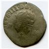 Image 1 : 1640 countermark on a 1594 [Uncertain Mint] Henri IV Douzain aux Deux H, 1st type.  Ciani Unlisted, 