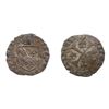 Image 1 : 1640 countermark on a 1594 [Avignon Mint] Papal Douzain of Clement VIII, Berman 1516, no letters in 