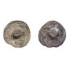 Image 1 : 1640 countermark on a 1614 Spanish Patard of Albert & Isabel for Brabant (Spanish Netherlands).