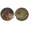Image 1 : 1640 countermark on a 1617 Spanish Patard of Albert & Isabel for Brabant (Spanish Netherlands).