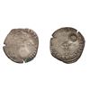 Image 1 : “IHS” countermarked on a 1589-A [Compiegne Mint] Henri IV Double Sol Parisis